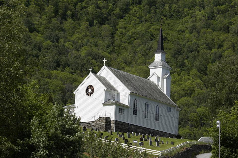 Foto av Ølmheim kyrkje