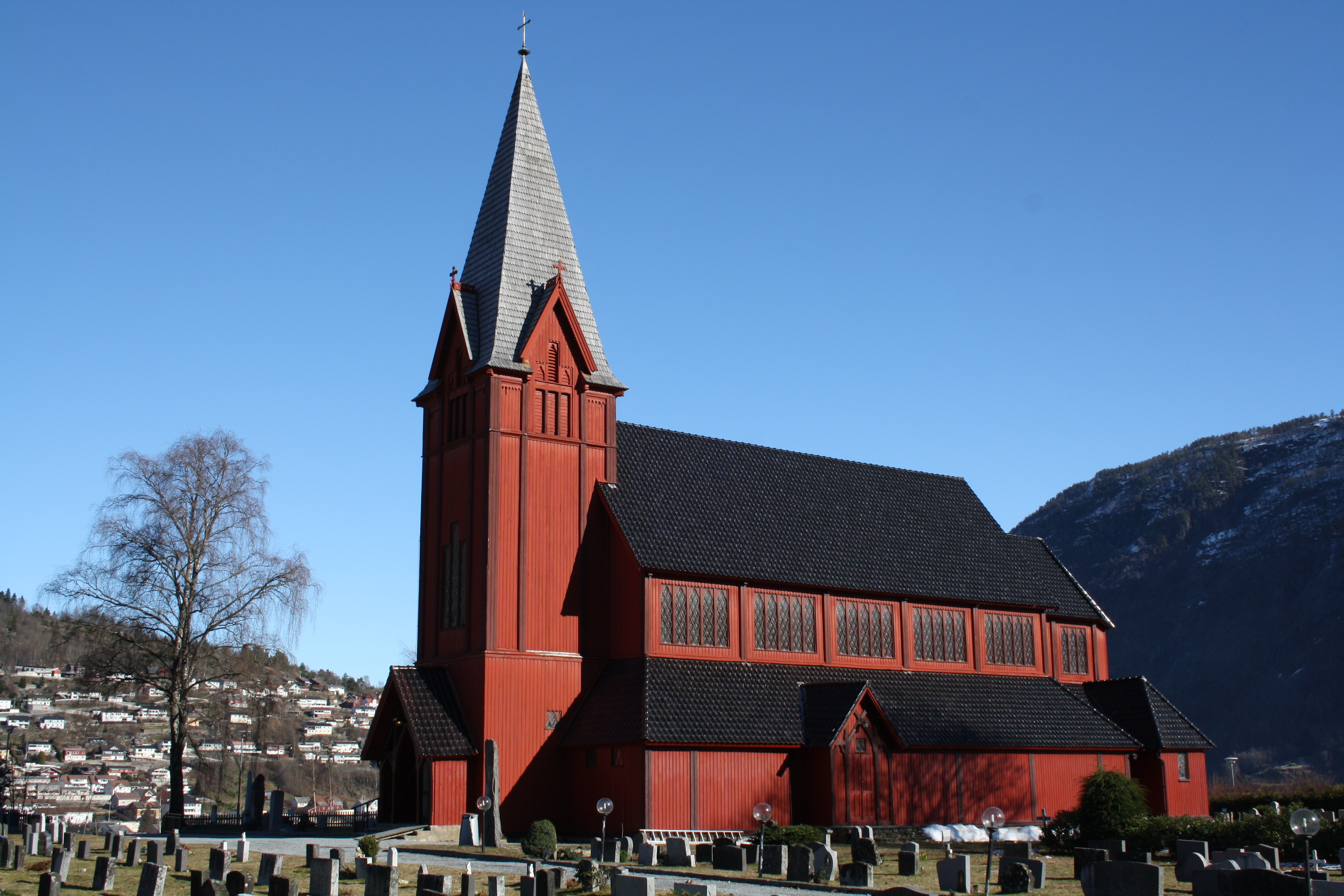 Foto av Stedje kyrkje